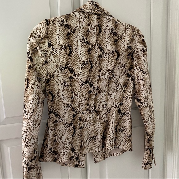 WHBM Snake Print Jacket - Picture 5 of 8